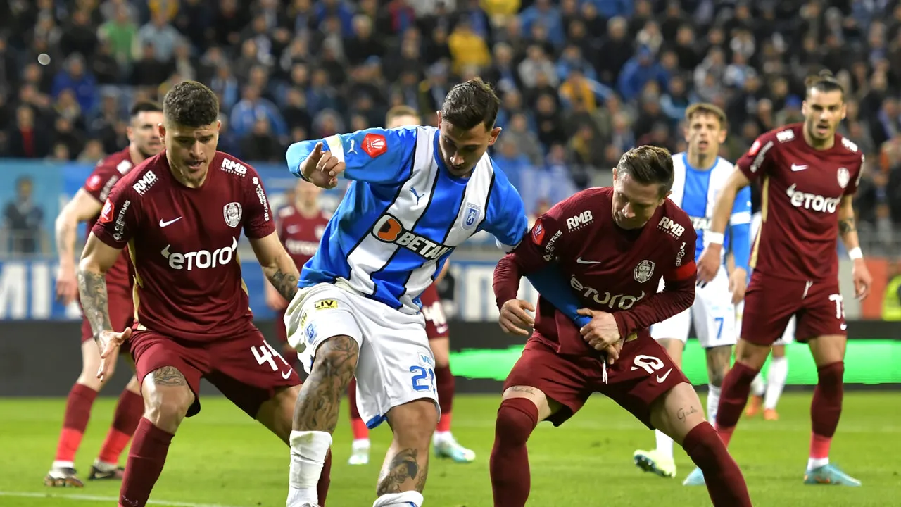 Alarmă pentru CFR Cluj după remiza cu Universitatea Craiova. „Nu văd cum poate câștiga campionatul așa!”