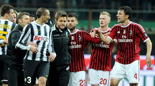 VIDEO Faza care a detonat BOMBA în Italia!** Șefii Milanului au sărit să-i bată pe arbitri și pe antrenorul lui Juve