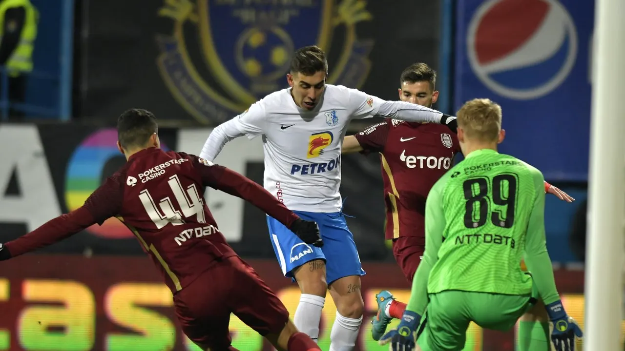 Farul - CFR Cluj 0-0, VIDEO online în a doua etapă din play-off! Trupa lui Hagi a ținut în frâu campioana României!