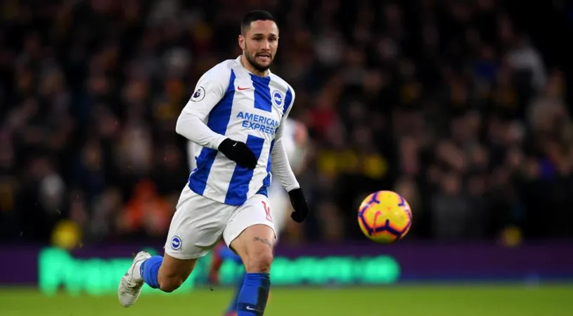 Gol Florin Andone! Atacantul român a avut nevoie de doar un minut pentru a marca pentru Brighton în Premier League VIDEO