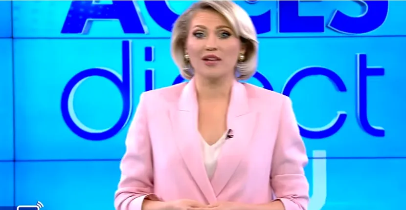 VIDEO / Mirela Vaida, atacată în direct la TV. O femeie dezbrăcată a vrut să o lovească cu un bolovan