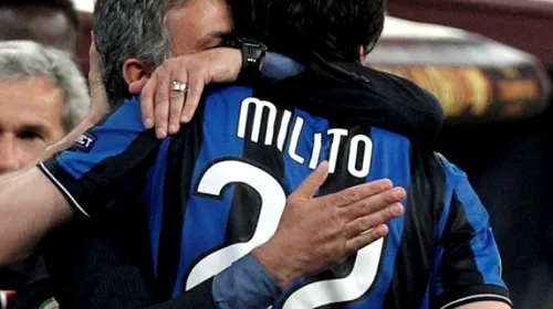 Milito plânge după Mourinho! „Benitez nu-i acordă încredere, mereu îl scoate primul de pe teren!”