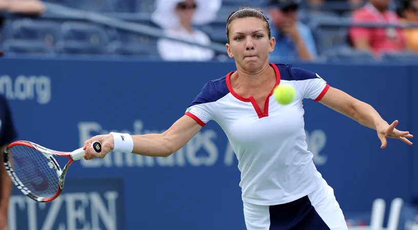 Halep, eliminată în optimi la US Open. Simona a servit de două ori pentru set, dar nu a reușit să își conserve avantajul