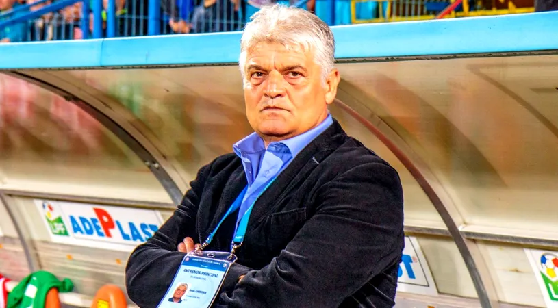 Ioan Andone dă de pământ cu Craiova după eliminarea din Europa League. „Rezultatul este rușinos”. Ce spune de schimbarea lui Cristiano Bergodi