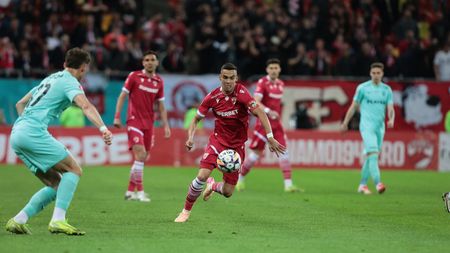 Dinamo București - CFR Cluj 1-1, în etapa 6 din play-off-ul Superligii. „Câinii” ajută FCSB în lupta la titlu