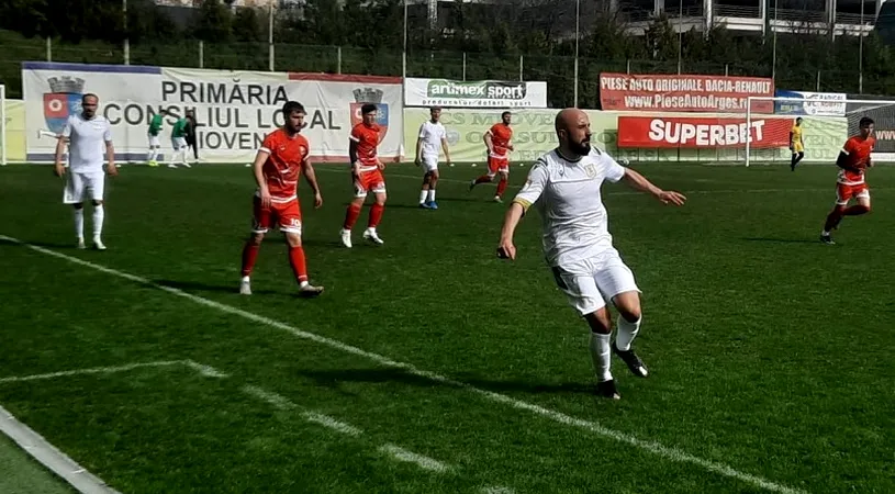CS Mioveni a debutat cu victorie în meciurile amicale. A făcut scor cu o formație din Liga 3