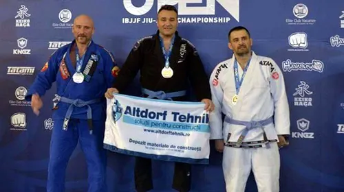 Un român este campion european la Jiu-jitsu Brazilian
