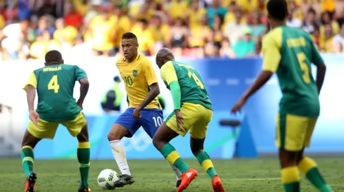 Brazilia a învins cu 2-0 Venezuela, într-un meci întrerupt timp de 20 de minute