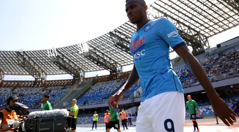 Victor Osimhen vine cu declarații halucinante. Nigerianul crede că poate câștiga Liga Campionilor cu Napoli: „Cred că orice este posibil. Suntem pregătiți pentru orice echipă mare”