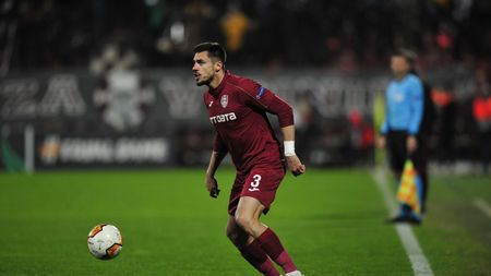 Andrei Burcă s-a accidentat în Sevilla - CFR Cluj! „Sper să nu fie grav!” Ce zice despre eliminarea din Europa League. „Ne-a căzut cerul în cap!”