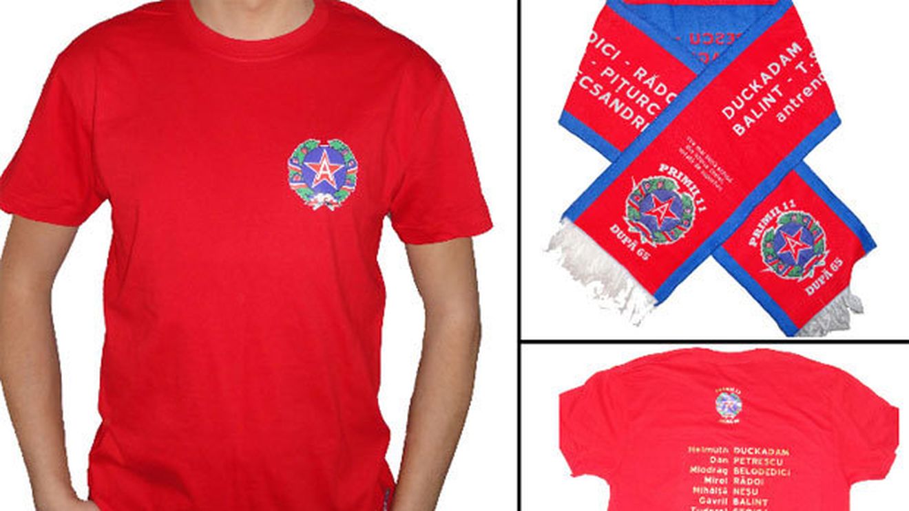 Tricouri cu cea mai bună echipă a Stelei pentru suporteri