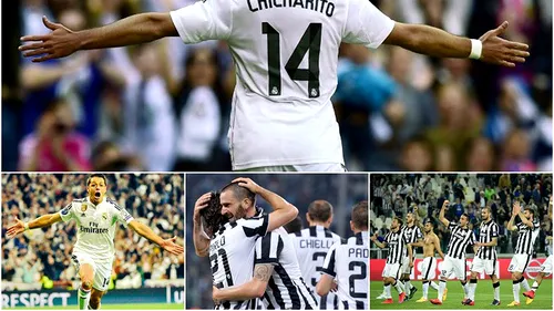 Liga Campionilor | Real și Juventus, ultimele echipe calificate în semifinale. Real Madrid - Atletico 1-0, AS Monaco - Juventus 0-0