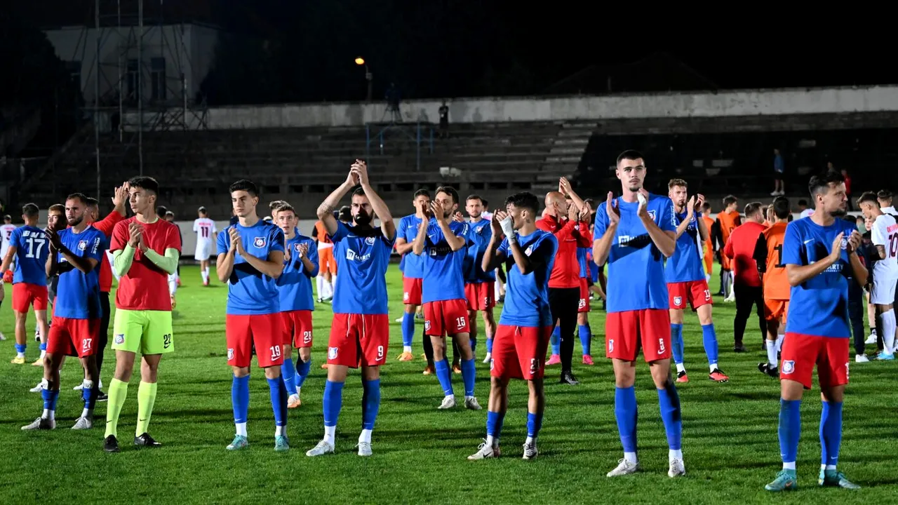 FC Bihor - Dinamo 1-1, în runda a doua a grupelor Cupei României | „Câinii” au văzut roș-albastru în fața ochilor! Gazdele au obținut primul punct