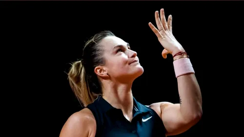 Sabalenka, ironică după ce a învins-o pe Simona Halep la Stuttgart: „Aseară nu am dormit foarte mult”