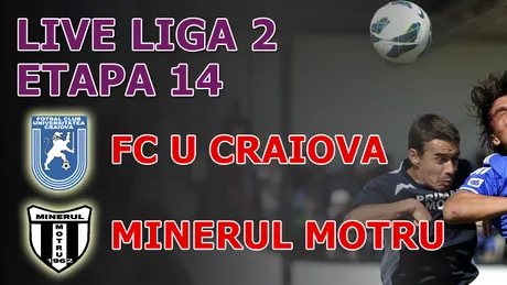FOTO! FC U Craiova - Minerul Motru 2-0** Baird, câte un gol pe zi pentru o victorie facilă