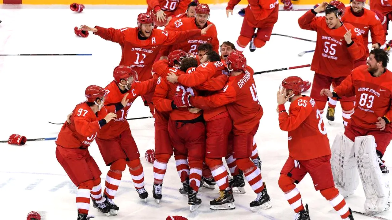 Rusia a câștigat dramatic titlul olimpic la hochei pe gheață! Norvegia termină pe locul 1 în clasamentul pe națiuni. Cum arată ierarhia finală la Jocurile Olimpice din 2018