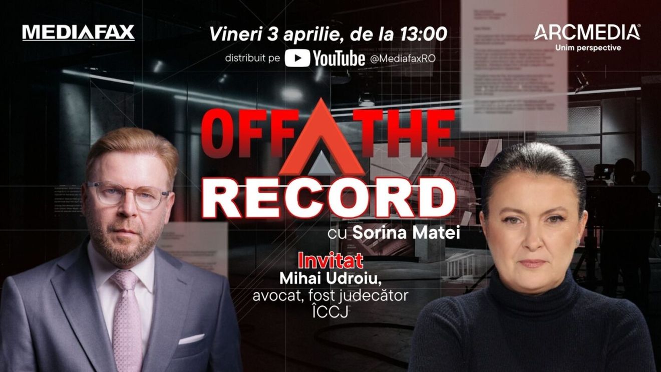 OFF The Record | Invitat: Mihai Udroiu, avocat, fost judecător ÎCCJ