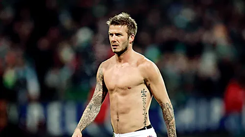 Beckham, subiect de pariu