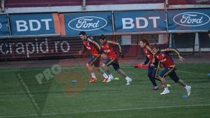 Alertă la națională!** Săpunaru nu s-a putut antrena alături de colegi