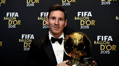 Messi, cadou inedit după ce a cucerit al cincilea Balon de Aur din carieră. FOTO | Ghetele create special pentru starul argentinian