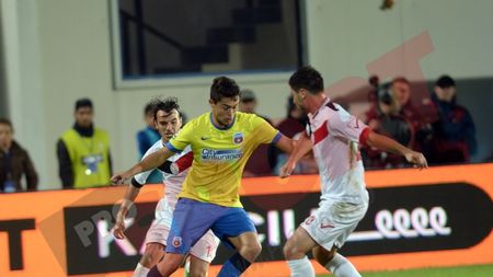 Iancu, eroul Stelei în meciul cu Berceni: "A fost un meci greu. Nu mă așteptam să marchez de trei ori"