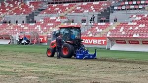 Gazonul unui club din Superliga este schimbat cu o etapă înainte de final: „Ne-am făcut temele”