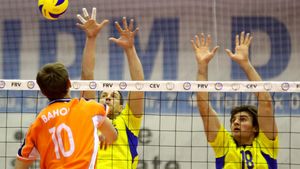 Croația - România, scor 3-2, în grupa B a Ligii Europene la volei masculin
