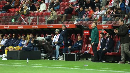 Cea mai dureroasă imagine: Gică Hagi, în pragul lacrimilor, în Polonia – România 6-0