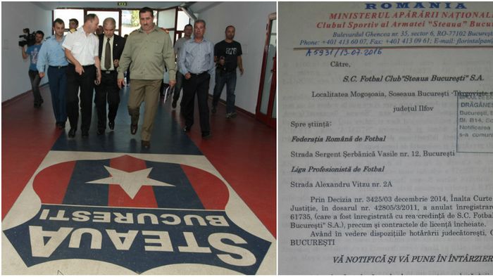 EXCLUSIV CSA Steaua ÎL SOMEAZĂ‚ pe Gigi Becali să plătească, în 30 de zile, aproape 37.000.000 de euro! Suma reprezintă prejudiciul adus Armatei prin folosirea ilegală, în intervalul 2004-2014, a brandului Steaua | DOCUMENTE