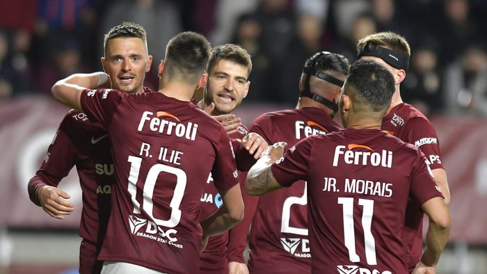 Rapid - Gaz Metan Mediaș 8-0. Festival de goluri pe stadionul din Giulești! Adi Mutu rămâne neînvins pe banca rapidiștilor | VIDEO