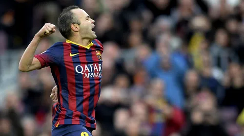 Iniesta a confirmat negocierile: „Sper să se rezolve cât mai repede!” Barcelona a făcut primul pas pentru a-și păstra „magicianul”