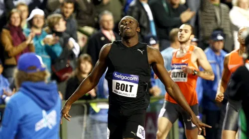 Bolt, învingător și la Bruxelles!** „Sunt obosit”