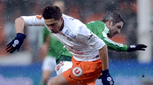 Saint-Etienne a învins pe Montpellier la finalul unui meci întrerupt din cauza căderilor de zăpadă