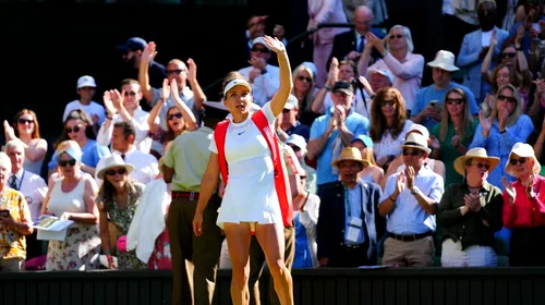 Consolarea primită de Simona Halep după semifinala pierdută la Wimbledon! Românca s-a ales cu un premiu uriaș