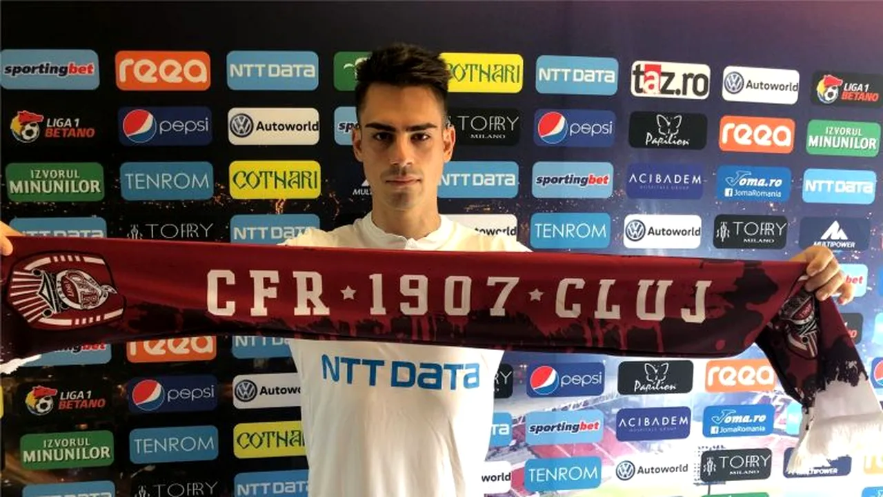 OFICIAL | CFR Cluj a realizat al doilea transfer al verii! Un fundaș de națională a aterizat în Gruia