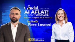 „Ai Aflat! cu Ionuț Cristache” începe miercuri, 23 aprilie, de la ora 15.00, live pe Gândul. Invitată: Elena Lasconi