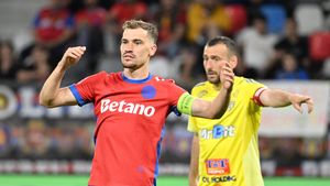 Darius Olaru și Joyskim Dawa au încercat să explice neputința campioanei după FCSB - Slobozia 0-0: „Ne pare rău”