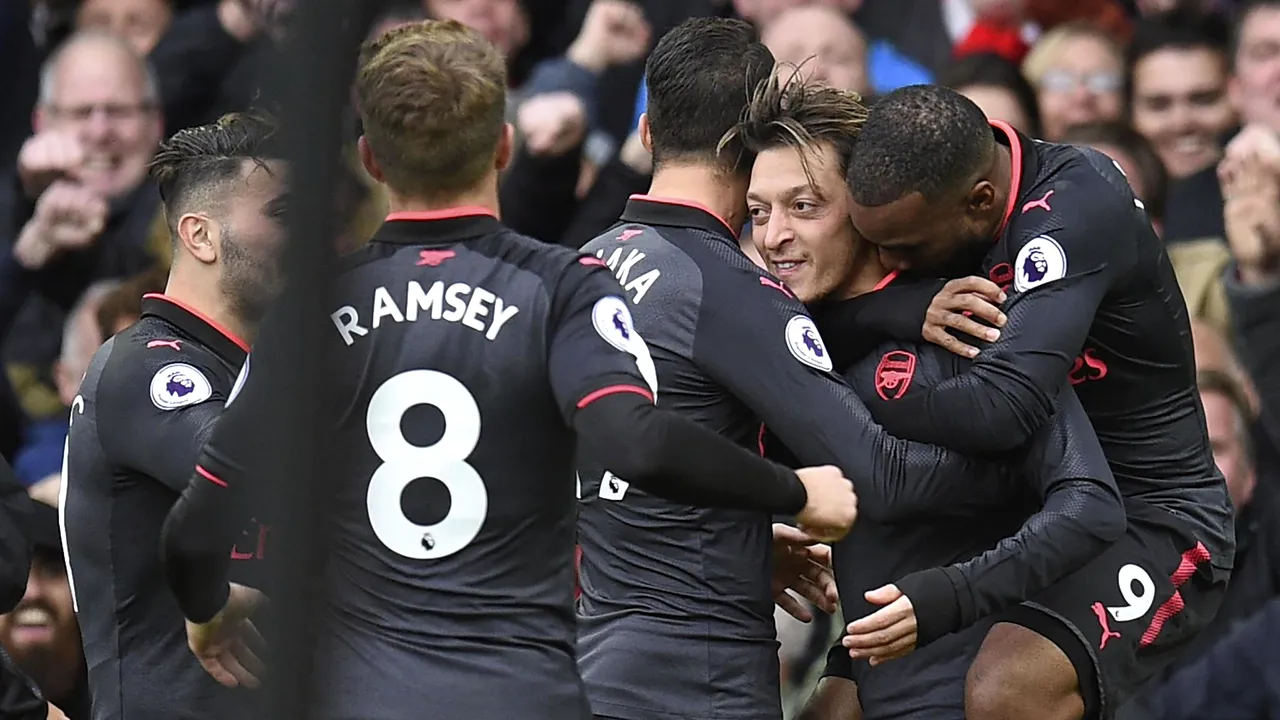 Arsenal a spulberat-o pe Everton, chiar pe Goodison Park, de ziua lui Arsene Wenger! 