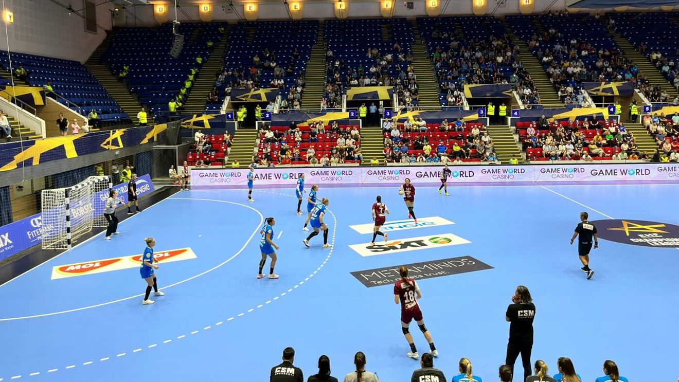 Rapid, aproape de o surpriză în derby-ul cu CSM București! Campioana s-a desprins în ultimele minute în derby-ul Ligii Naționale