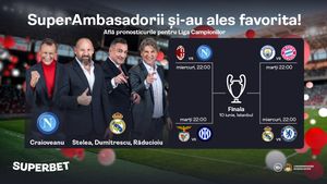 ADVERTORIAL | Real Madrid sau Napoli! Predicțiile Ambasadorilor Superbet pentru câștigarea Ligii Campionilor