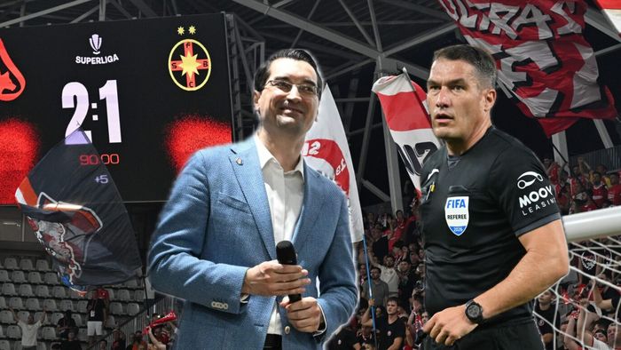 Decizia FRF în cazul Istvan Kovacs după greșelile din Dinamo – FCSB. Anunțul lui Răzvan Burleanu: „E rolul nostru”