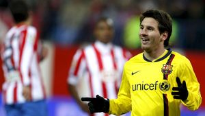 VIDEO / Regele "Leo" deschide Barcelonei drumul spre sferturi