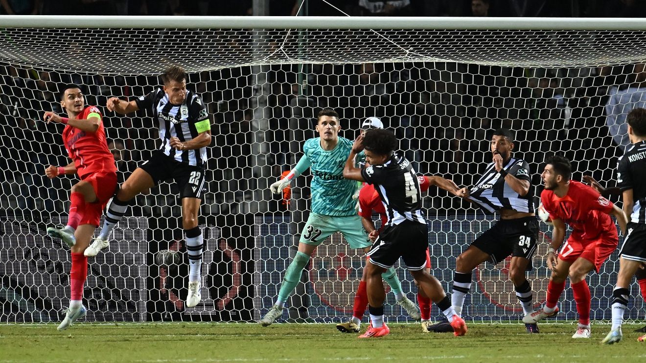 Grecii au decretat pe loc cine a fost omul meciului din PAOK - FCSB 0-1