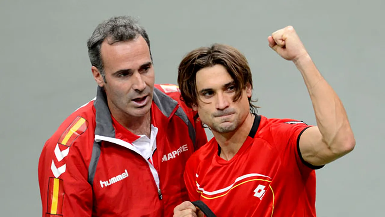 Ferrer a adus Spaniei primul punct în finala Cupei Davis, cu Cehia
