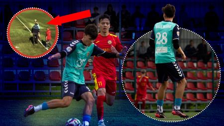 Imagini greu de privit: junior înjurat și lovit de propriul antrenor, fost campion cu Steaua, chiar în timpul meciului!