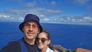 Maria și Florin Lehaci au ajuns în insula Paradisului. „Ne-am propus de multă vreme să bifăm această destinație”. FOTO