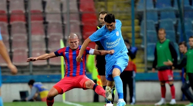 Antrenament cu public pentru debutul în Champions League! Steaua - Săgeata 5-0! Cristea și Kapetanos și-au împărțit reprizele