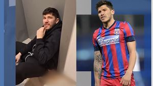 Imagini șocante cu Cristi Tănase, căzut în fața ușii, cu dinții sparți! Jucătorul care a fost răsfățat de Gigi Becali și care a câștigat milioane de euro din fotbal are un destin însângerat: Dodel a fost prins drogat și acum e filmat în ipostaze tulburătoare. VIDEO