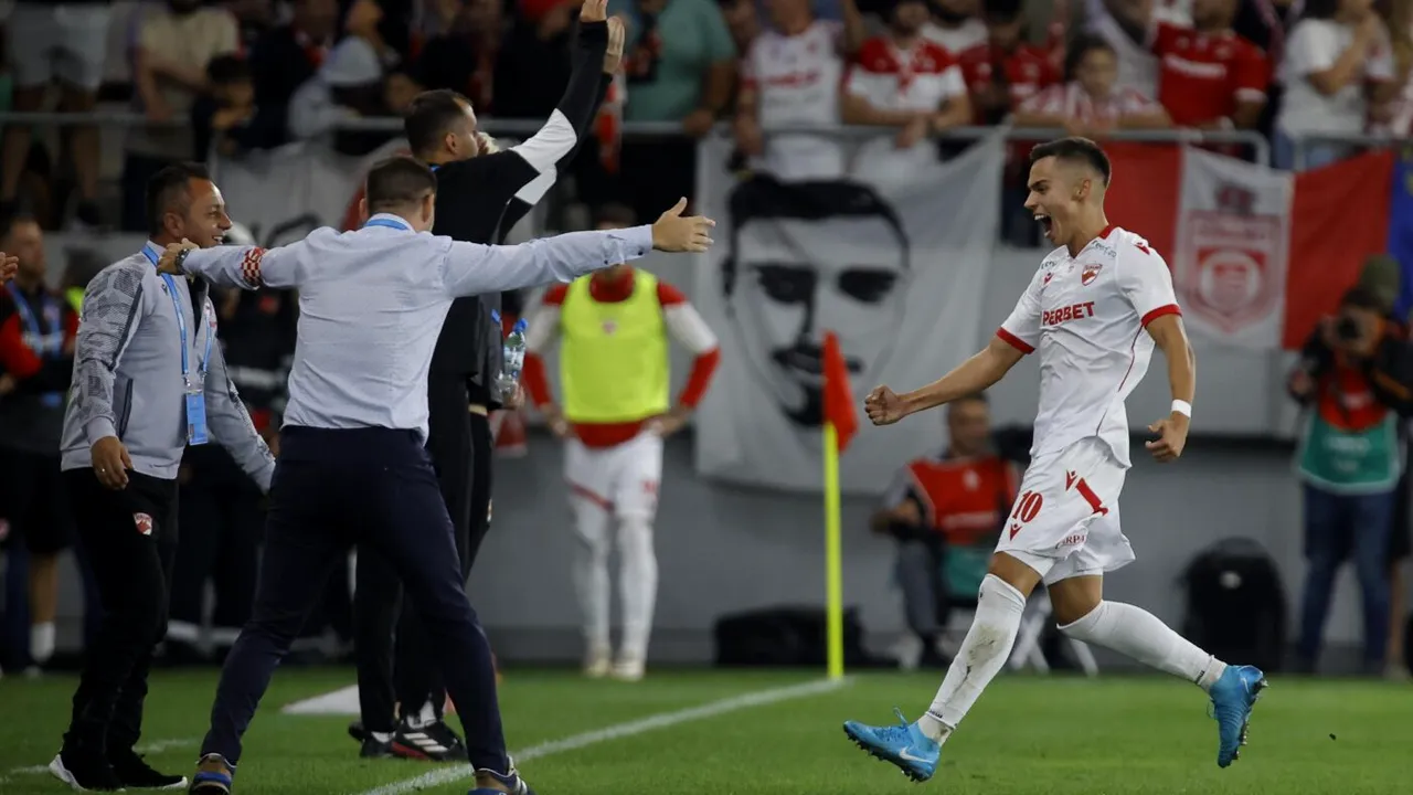 Dinamo - Unirea Slobozia 1-0, în etapa 9 din Superliga. „Câinii” au suferit din plin pentru o victorie mare! Cătălin Cîrjan, gol de trei puncte!