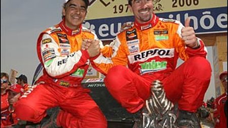 Luc Alphand a fost nevoit să abandoneze